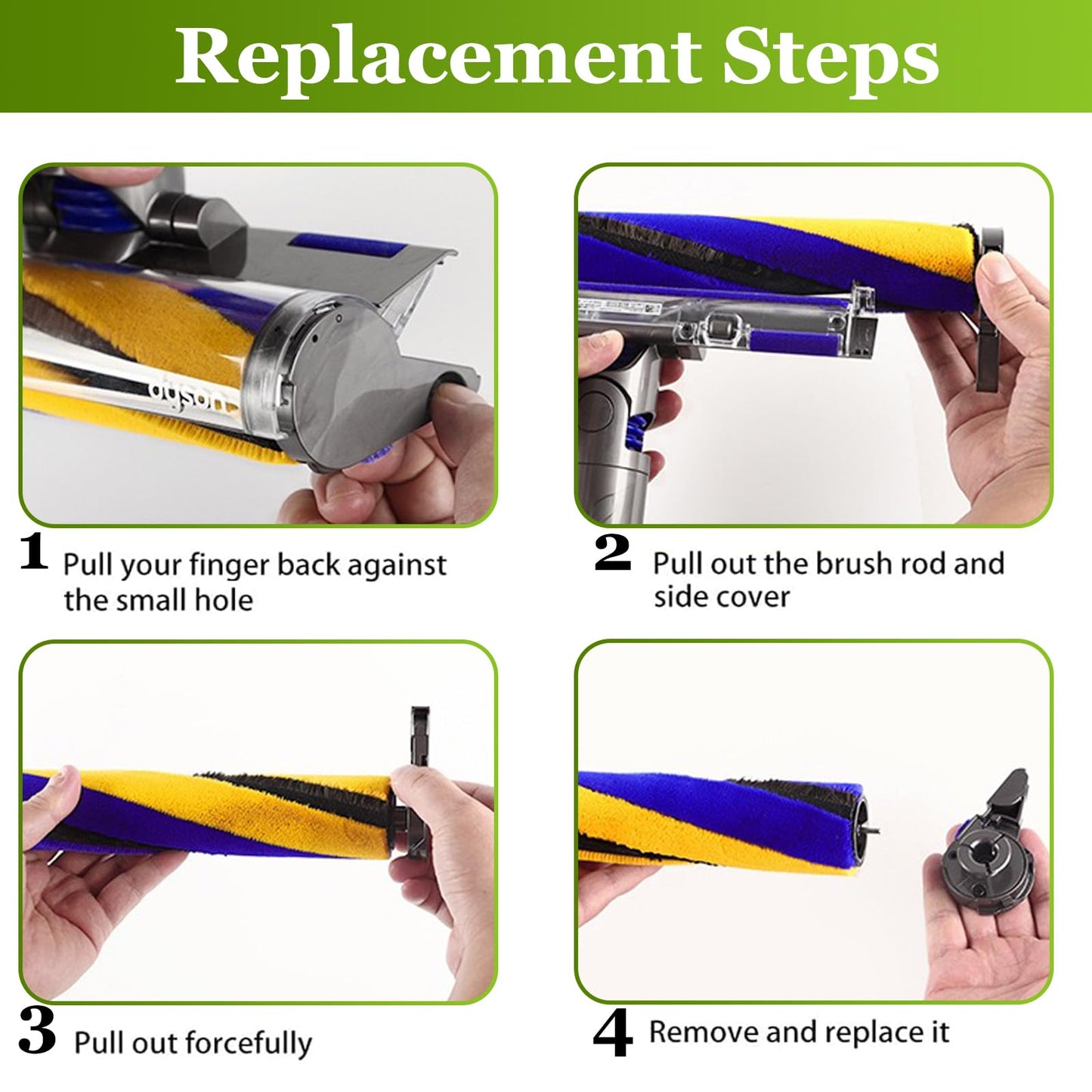 Roller Brush End Cap Cover