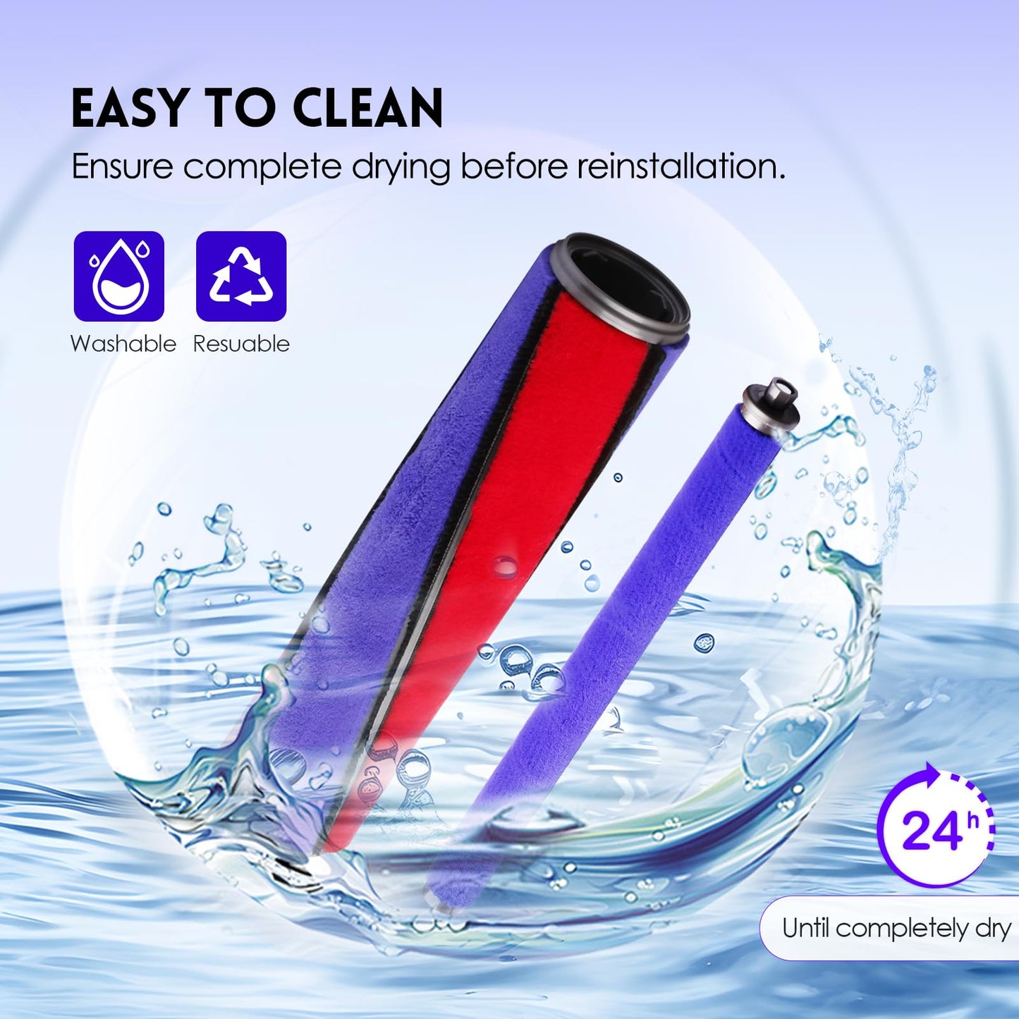 Soft Roller Vacuum Cleaner Head