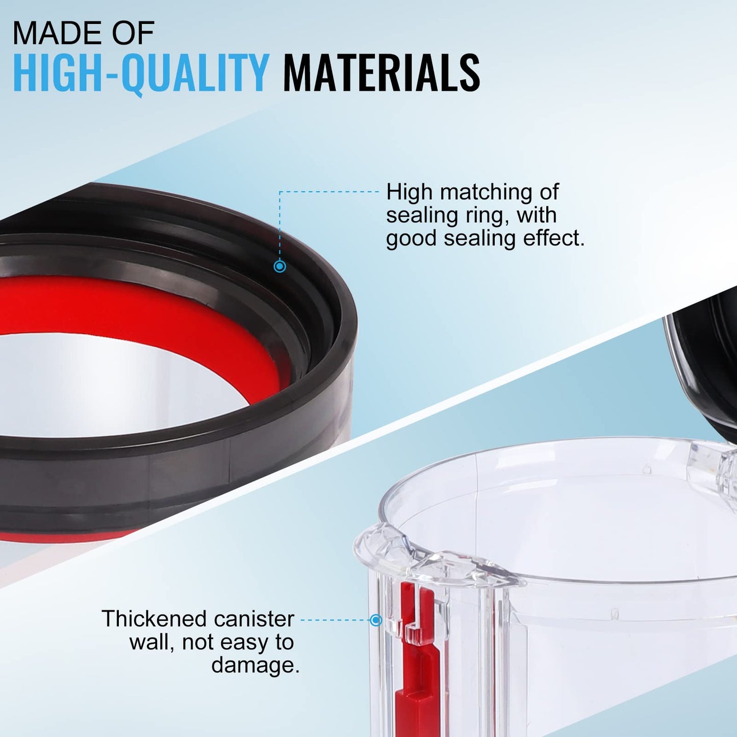 V10 Upgraded Dust Bin