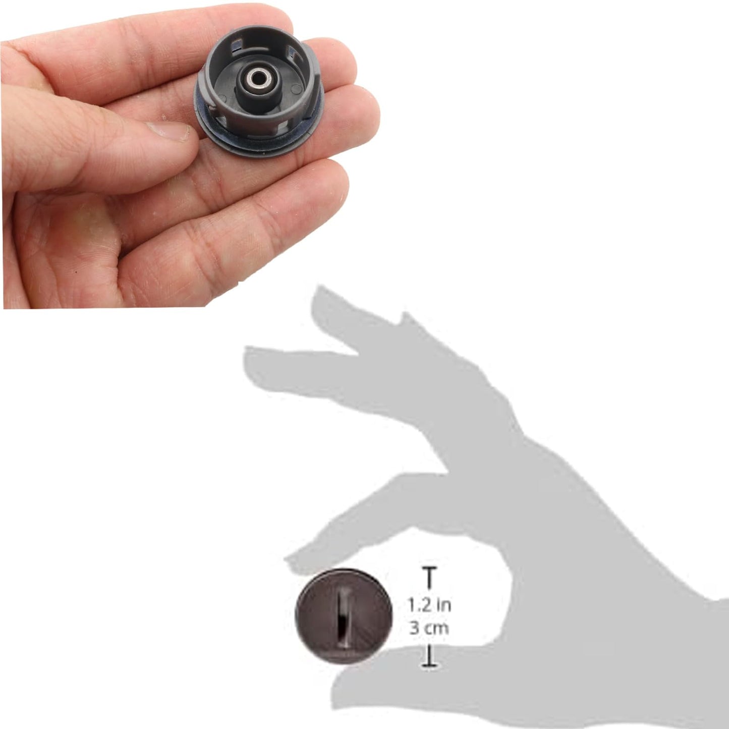 Roller Brush End Cap