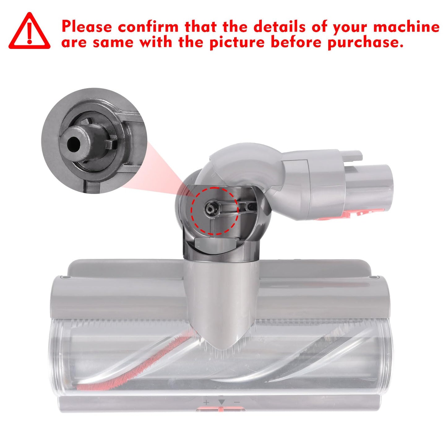 Ball Wheel + Vacuum Head Connector