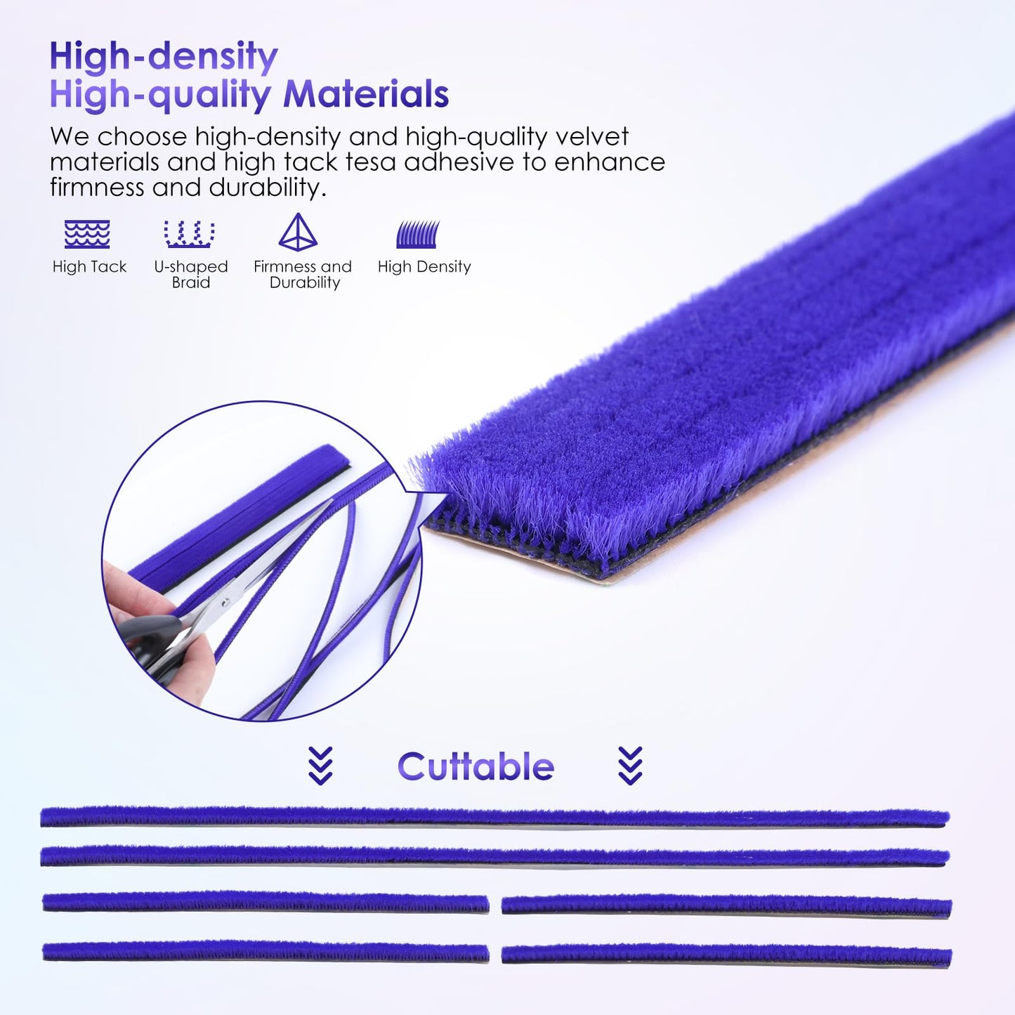 Plush Strips + Soleplate Wheels